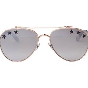 Givenchy Aviator Sunglasses with Stars in Tortoiseshell Color/Pattern